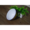 Personalized Metal Enamel Salad Bowl Rice Bowl Soup Plate